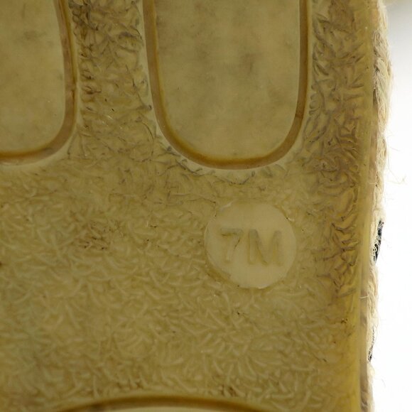 VINCE Castel Snake Espadrille Slide Sandals Cross Strap Flats - Picture 5 of 5